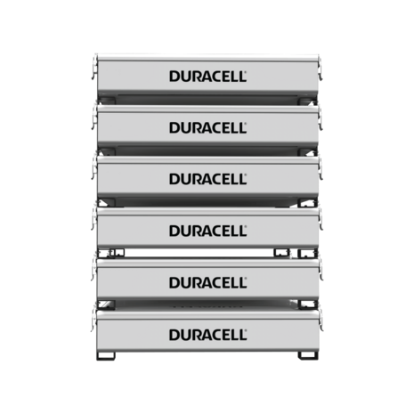 Durecell Dura5 thuisbatterij stapel van 6